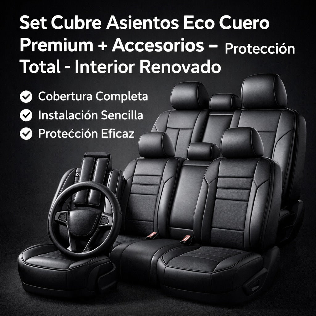 Fundas de Asiento Completas – Evita Desgaste – Interior Como Nuevo